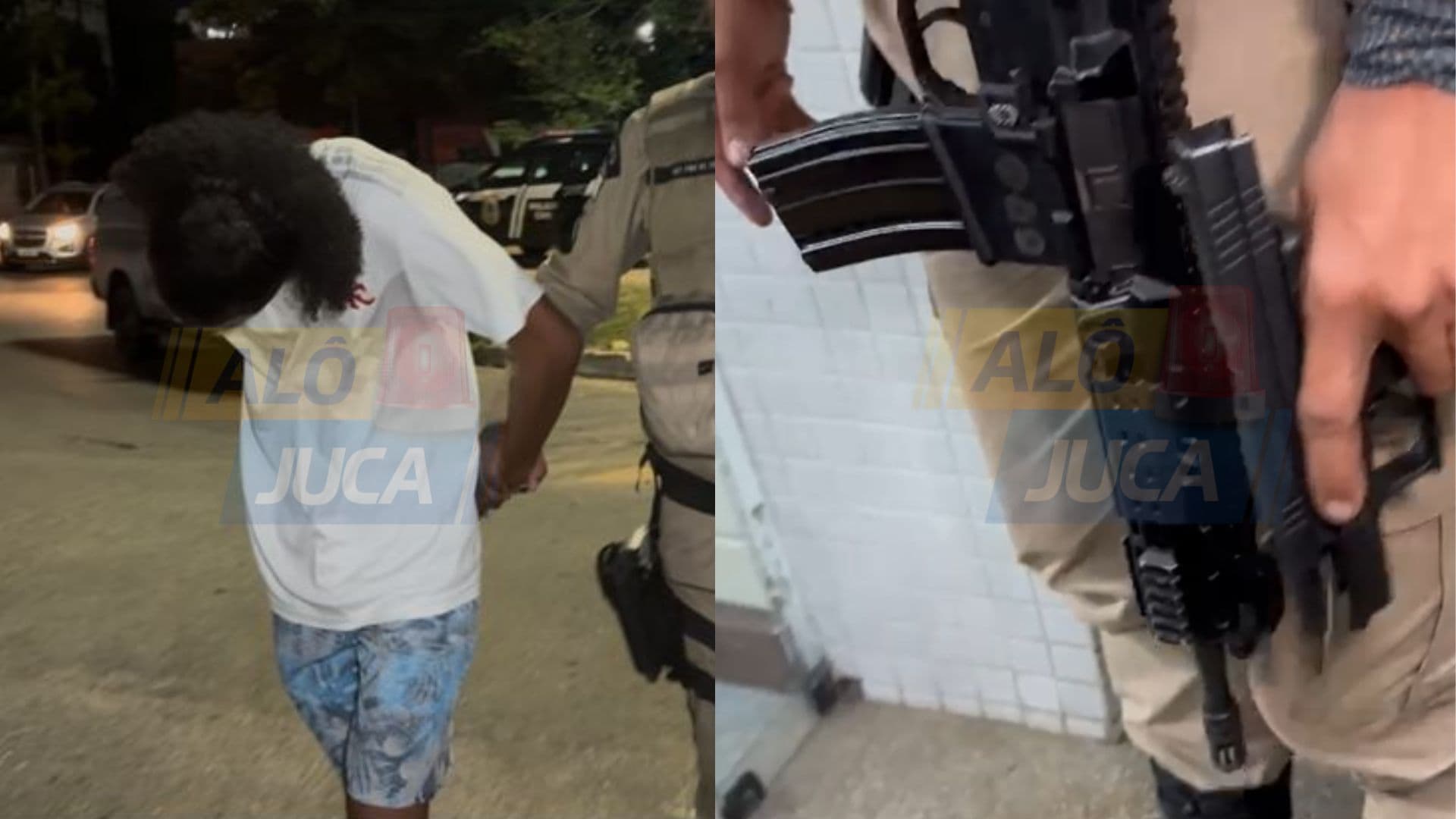 Imagem de DE PENTE ALONGADO: traficante é preso pela PETO da 1ª CIPM com pistola 9mm e cocaína em Pernambués