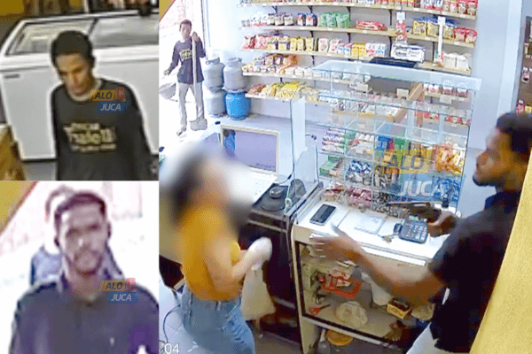 Imagem de DE REVÓLVER NA MÃO: criminosos assaltam padaria e roubam carro de funcionária em Conceição do Jacuípe