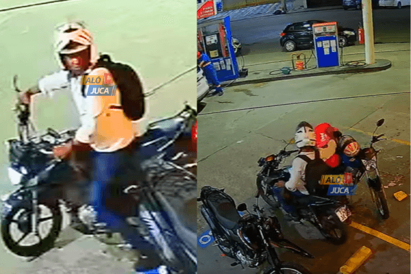Imagem de PREJUDICOU O TRABALHADOR: motociclista é flagrado furtando bag de entregador em posto de combustíveis na Barra
