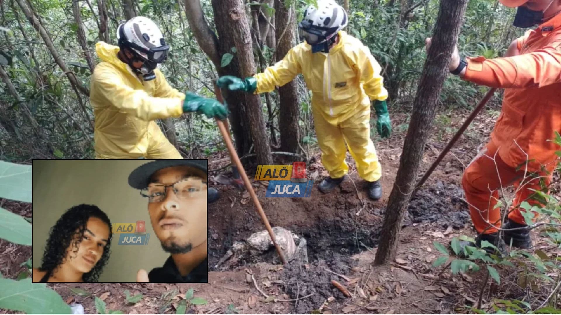 Imagem de 5 MESES DE BUSCAS: polícia localiza ossada em área de mata durante investigação sobre desaparecimento de casal em Nova Viçosa