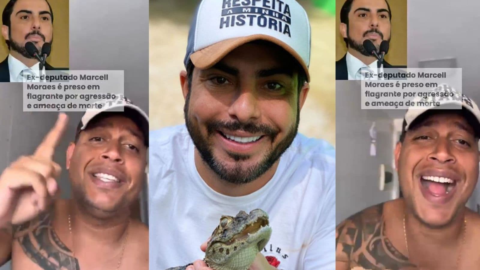 Imagem de “LARGOU O DOCE”: Soldado da PM critica liberdade de Marcell Moraes após agressão contra mulher e denúncia de tentativa de suborno