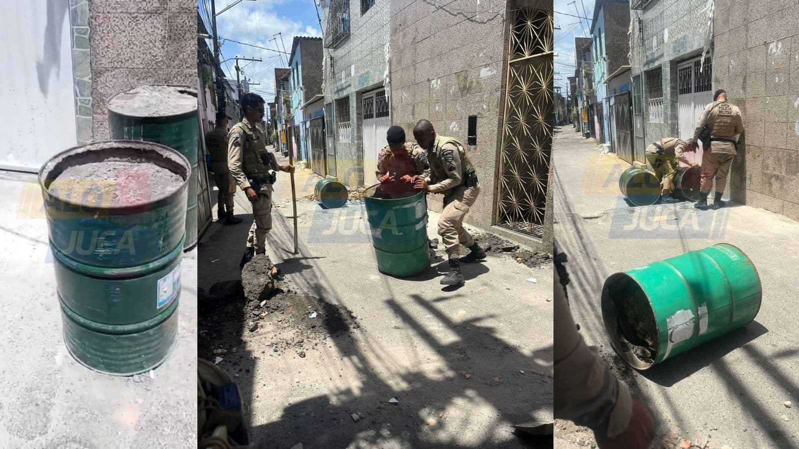 Imagem de Rondesp Atlântico e 49ª CIPM desmontam barricadas de facção criminosa e liberam via em São Cristóvão