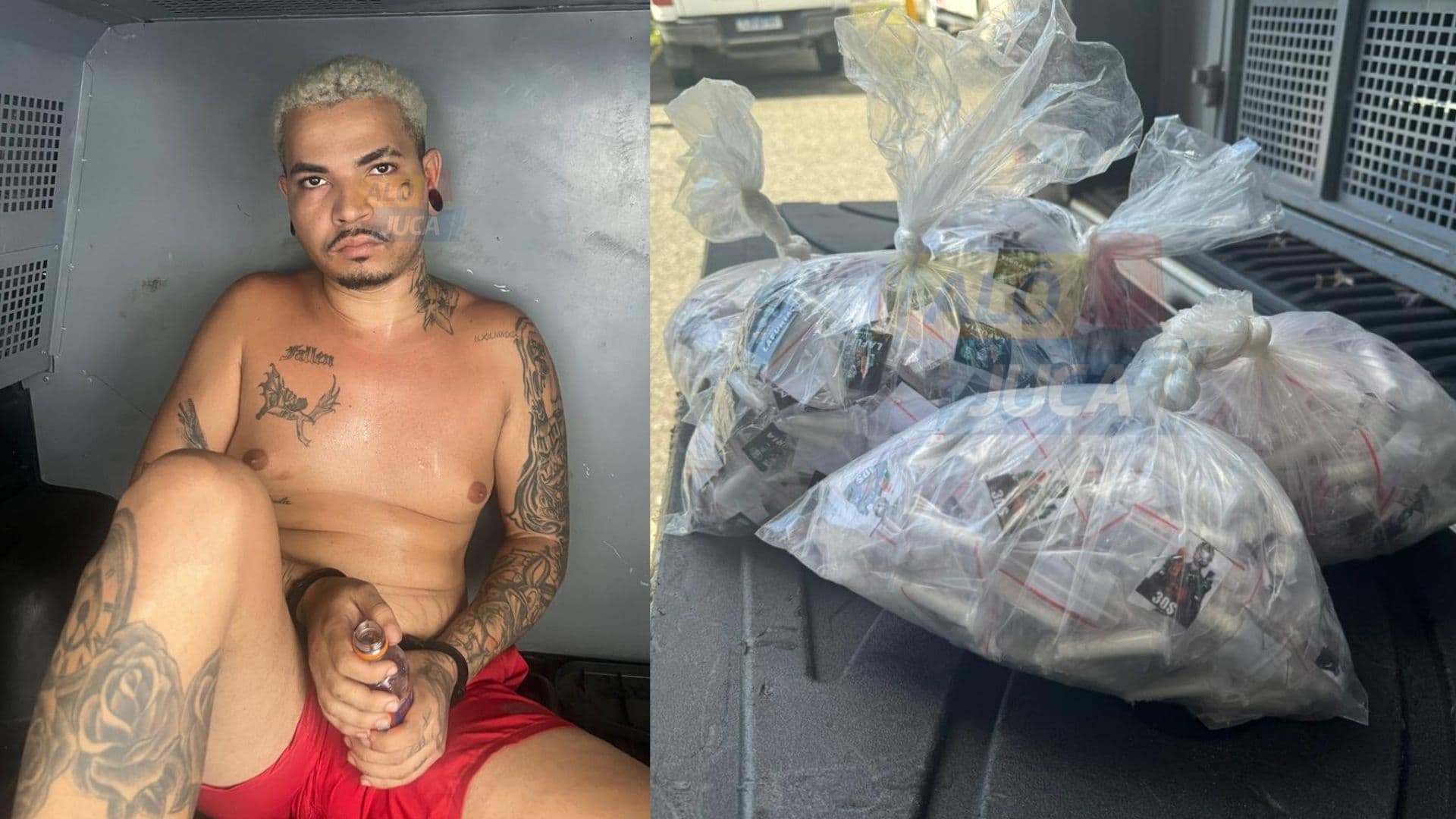 Imagem de JR PRESO: traficante é detido em flagrante com drogas no bairro de Pernambués