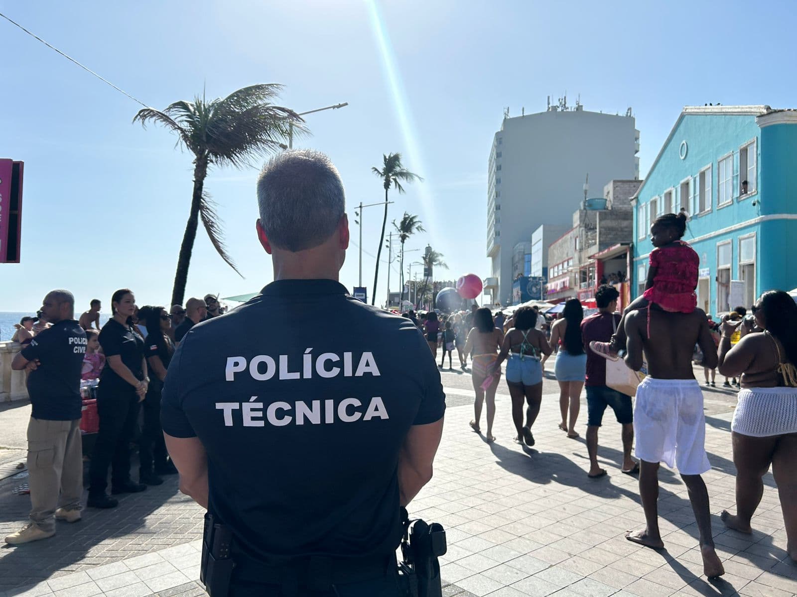 Imagem de RECONHECIMENTO FACIAL: Polícia Técnica usa sistema biométrico móvel no Super Bololô 2025