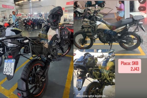 Imagem de FURTO DE MOTO: moto é levada nas proximidades de supermercado na Calçada