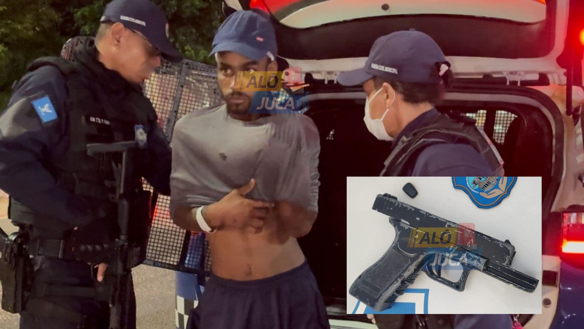 Imagem de ROUBOU, APANHOU E FOI PRESO: ladrão é detido após ser agredido por populares em Itapuã nesta quinta-feira (18)